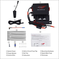 Voswitch JL400 Grab Handle Switch Panel for Jeep Wrangler JL 2018-2023 and Gladiator 2020-2023 ( DO NOT work with 2024 JL/JT)