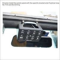 JK100 8 Switch Programmable Control System for Jeep Wrangler JK & JKU 2007-2018