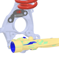 Ford Bronco Steerable Knuckle Pod Light Mounts (2021+)