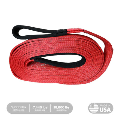 3" Heavy Duty Tow Strap - 30'