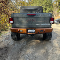 Gauntlet Rear Bumper for 2020+ Jeep Gladiator JT