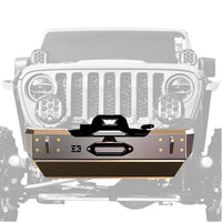 Gauntlet Front Bumper w/Winch Plate for Jeep JL/JT (2018-2024)