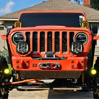 Gauntlet Front Bumper w/Winch Plate for Jeep JL/JT (2018-2024)