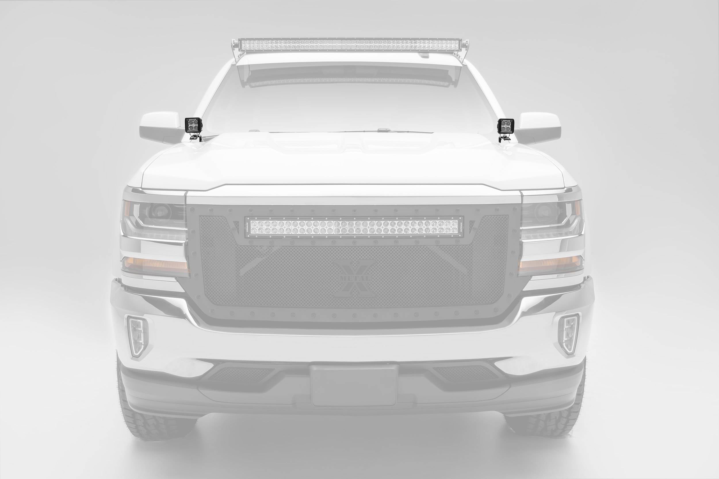 A-pillar mounts for 2014-2022 Silverado