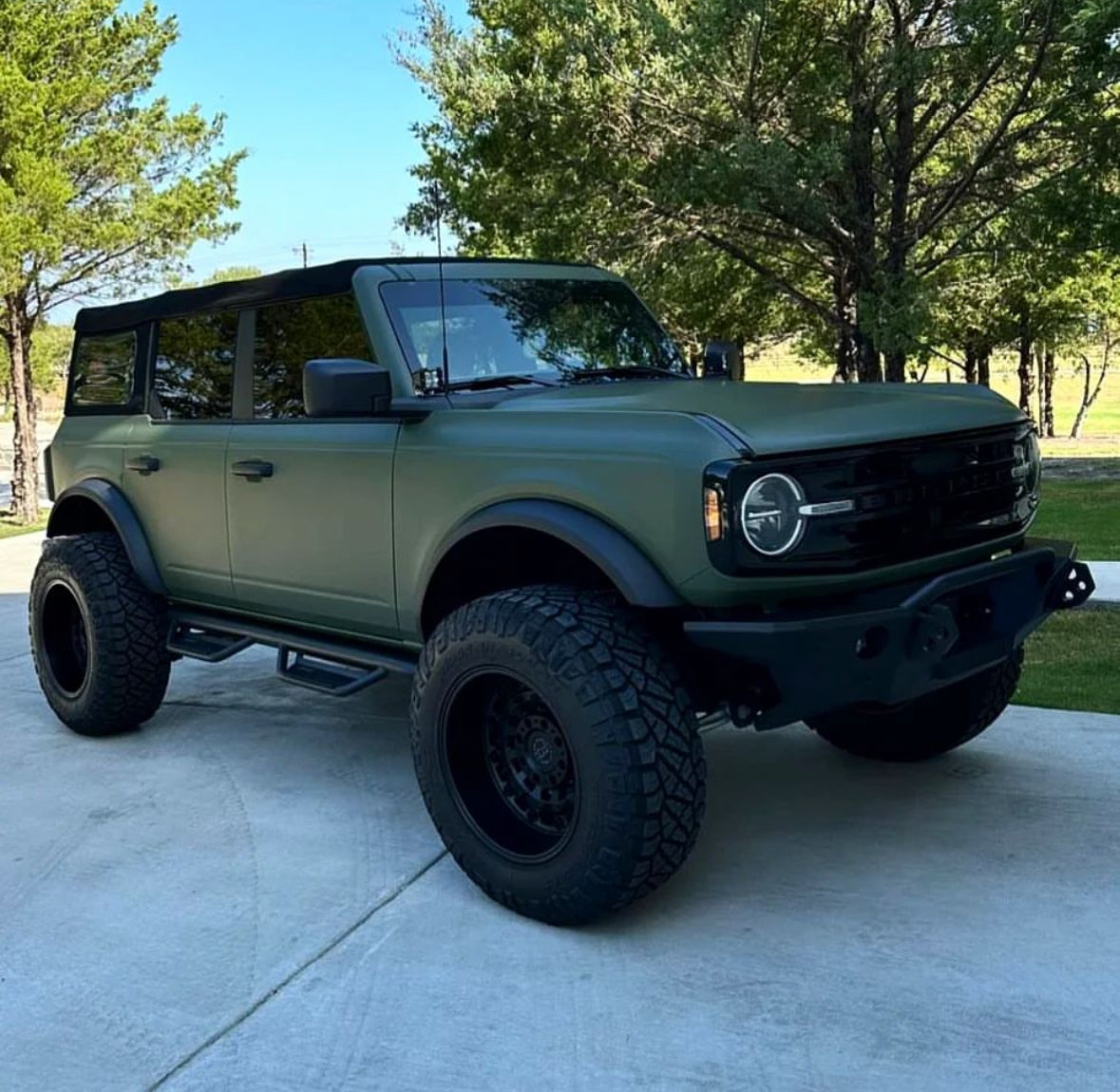 2021 Ford Bronco Light Ditch Mounts