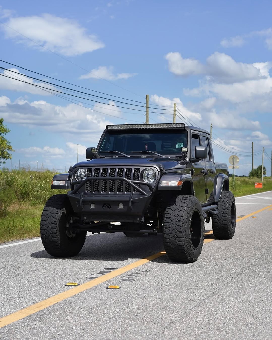 Shop Jeep Gladiator JT Upper Windshield 50” Lightbar Mounts