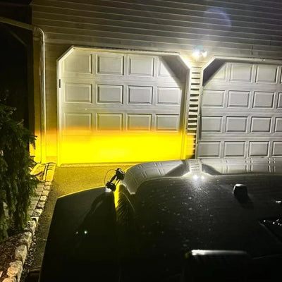 GK "Easy Switch" 3 Function LED Amber/White Pod Lights