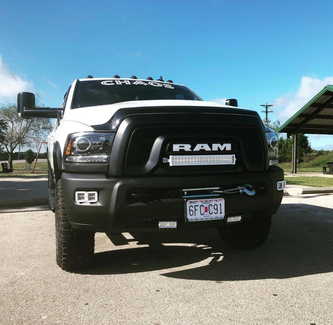 Fog Light Kit for 2010-2019 Dodge Ram 2500/3500