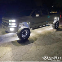 Pure White Rock Lights - Under Glow Led Kit