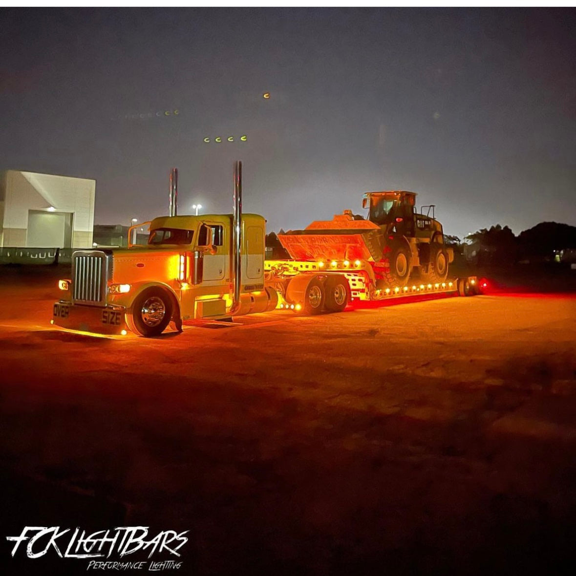 Amber Rock Lights (Under Glow Kit)