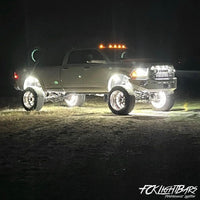Pure White Rock Lights - Under Glow Led Kit