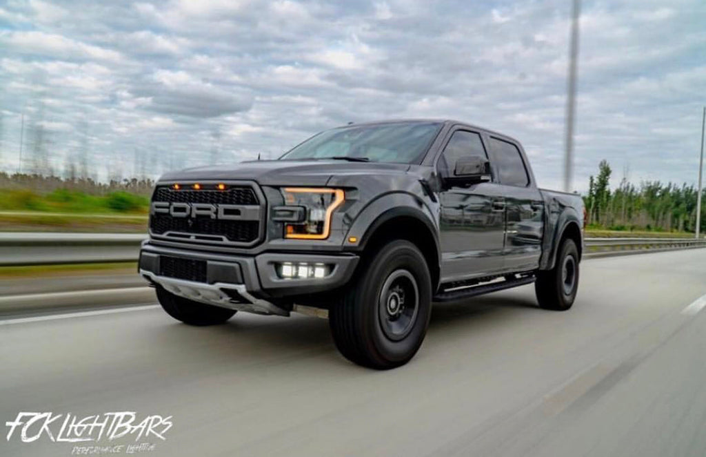 2017-2019 Ford Raptor Fog Light Mounts (6 Pods)