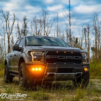 2017-2019 Ford Raptor Fog Light Mounts (6 Pods)