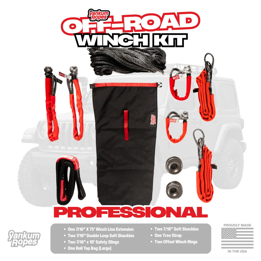 Yankem Ropes Off-Road Winch Kit (Professional)