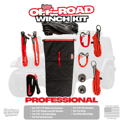 Yankem Ropes Off-Road Winch Kit (Professional)