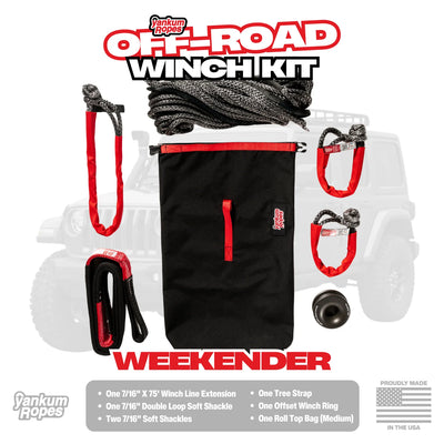 Yankem Ropes Off-Road Winch Kit (Weekender)