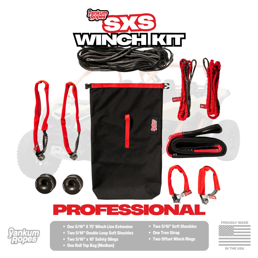 Yankem Ropes SXS Winch Kit (Professional)