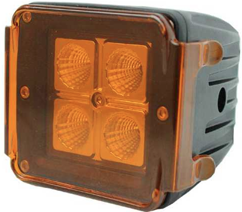 LED Pod Covers (Amber & Black)