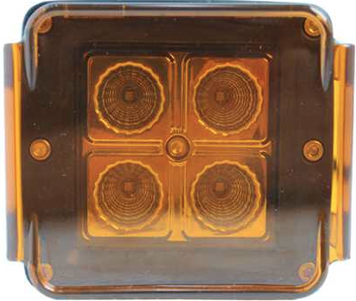 LED Pod Covers (Amber & Black)