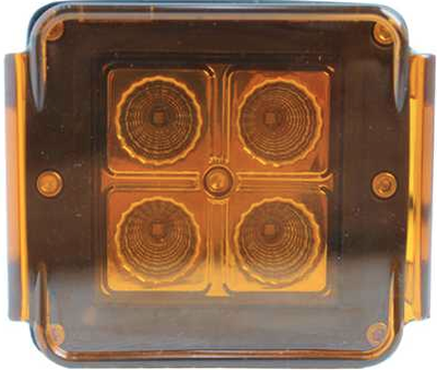 LED Pod Covers (Amber & Black)