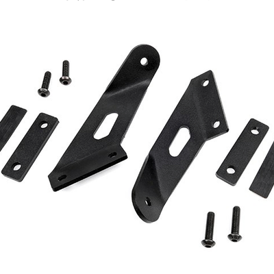 20-Inch Dual Row LED Hood Mounts for Jeep JK