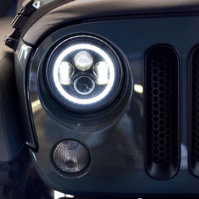 LED headlights Terminator D2 by FCKLightBars