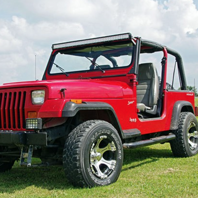 Jeep YJ Upper Windshield Light Bar Mounts