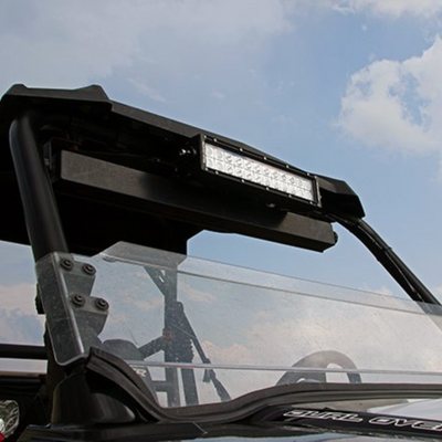 Universal Led Light Mounting Clamps - Tubular Mounts Installed