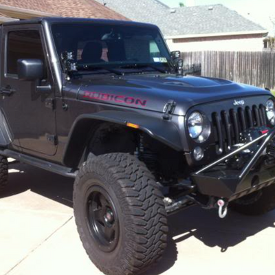 JEEP JK Double Stack Windshield Light Mount