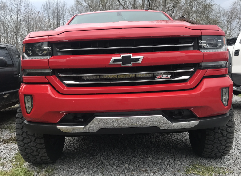 30" single row grille kit for 2014-2018 Silverado/Sierra