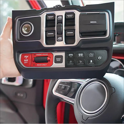 JL300 Lower Dash Switch Panel for Jeep Wrangler JL 2018-Current and Gladiator 2020- Current