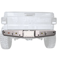 Gauntlet Rear Bumper for 2020+ Jeep Gladiator JT