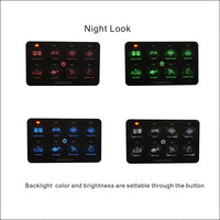 JK100 8 Switch Programmable Control System for Jeep Wrangler JK & JKU 2007-2018