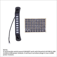 Voswitch JL810 Grab Handle Switch Panel Control System for Jeep Wrangler JL 2024-Current and Gladiator 2024-Current