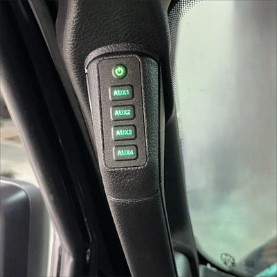 Voswitch JL410 Grab Handle Switch Panel Control System for Jeep Wrangler JL 2024-Current and Gladiator 2024-Current ( DO NOT work with 2018-2023 Jeep JL/JT)