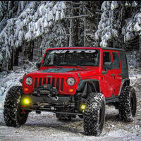 Jeep JK Steerable Knuckle Pod Light Mounts (2007-2018 Wrangler)