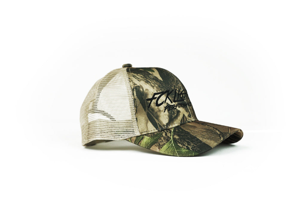 Camo Snapback Hat (White)