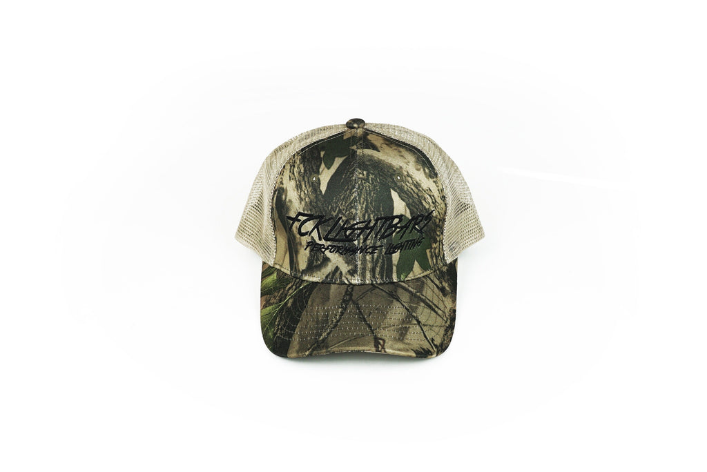 Camo Snapback Hat (White)