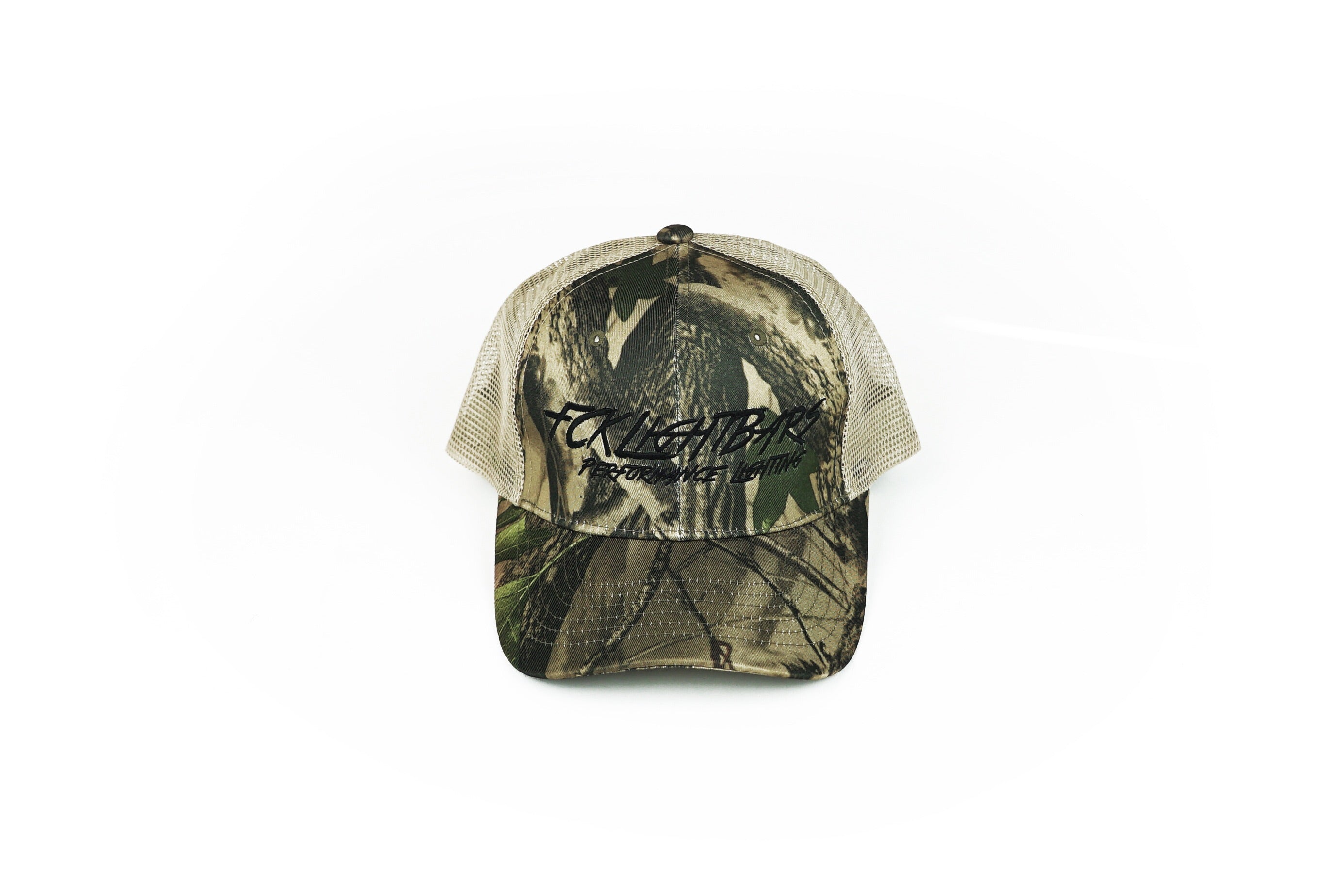 Camo Snapback Hat (White)