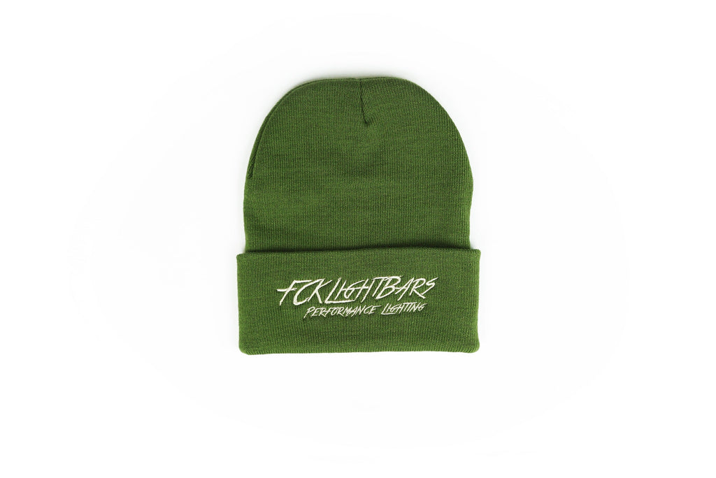 Classic Beanie in Green by FCKLightBars
