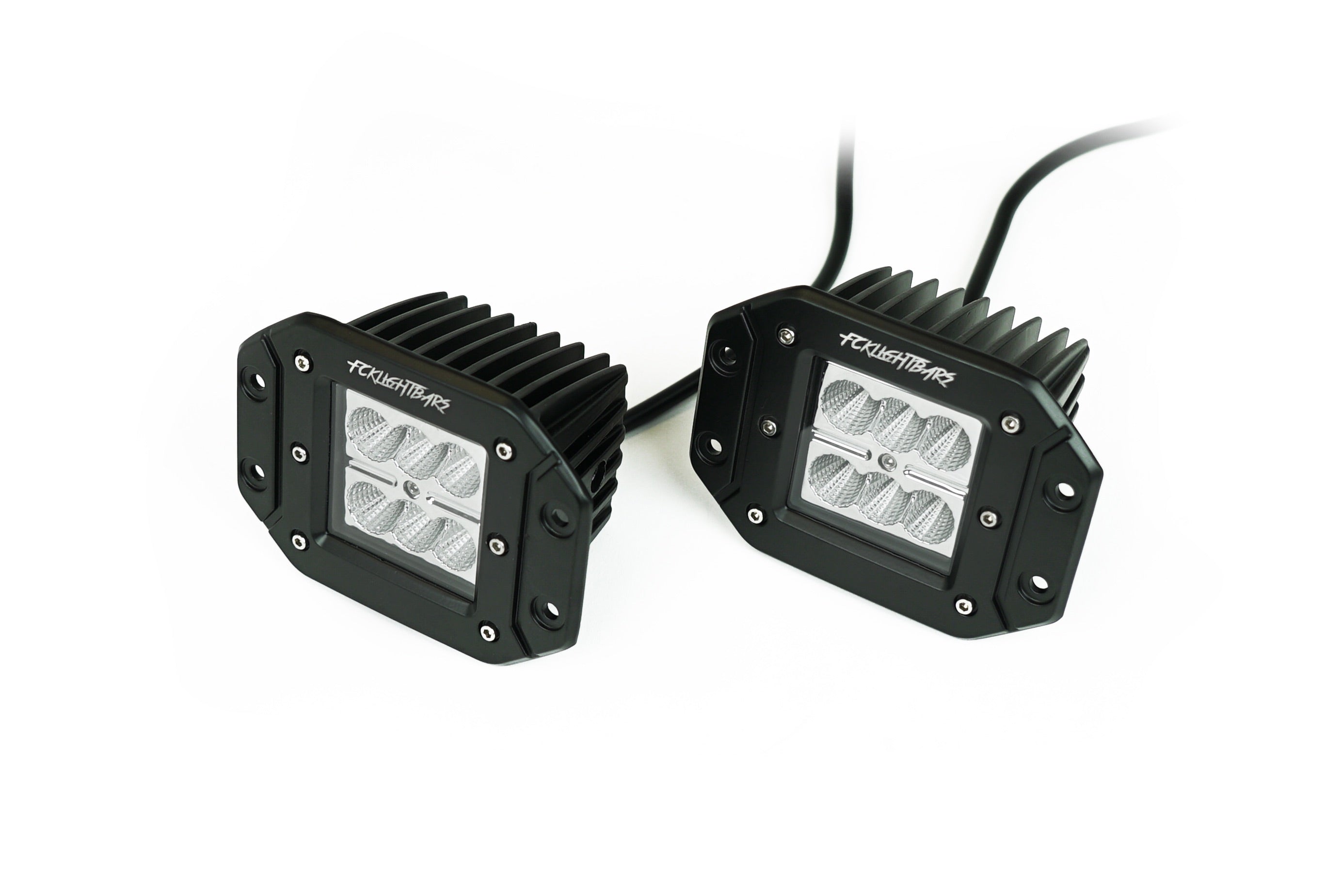 tested P-3 flush mount led pods