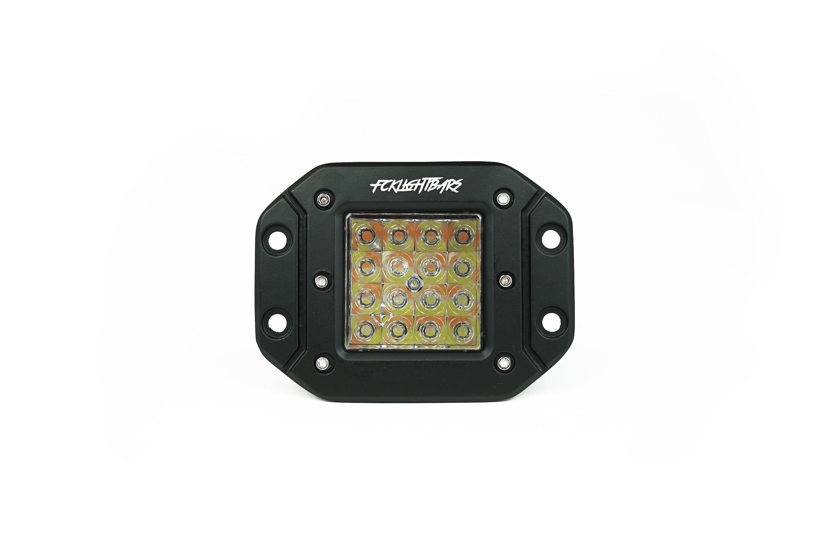 Dual Purpose Chase Flush Mount LED Light Pods in Amber