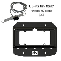 License Plate Relocation Kit for Jeep JL Wrangler 2018+