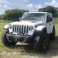 1997-2006 Jeep TJ 20-inch Dual Row Led Hood Mounts